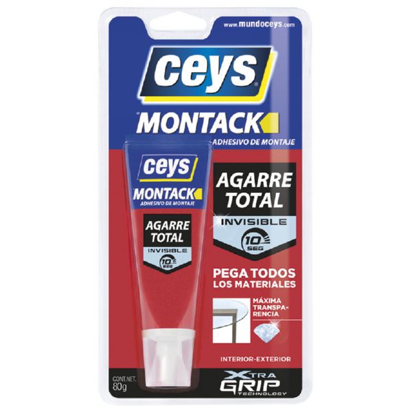 ADHESIVO MONTAJE MONTACK CEYS 80GR 507262