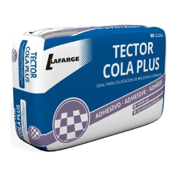 CEMENTO COLA TECTOR GRIS C1T 25 KG