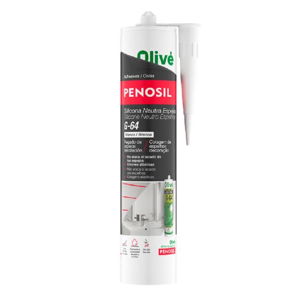 SILICONA ESPEJOS OLIVE G-64 300ML