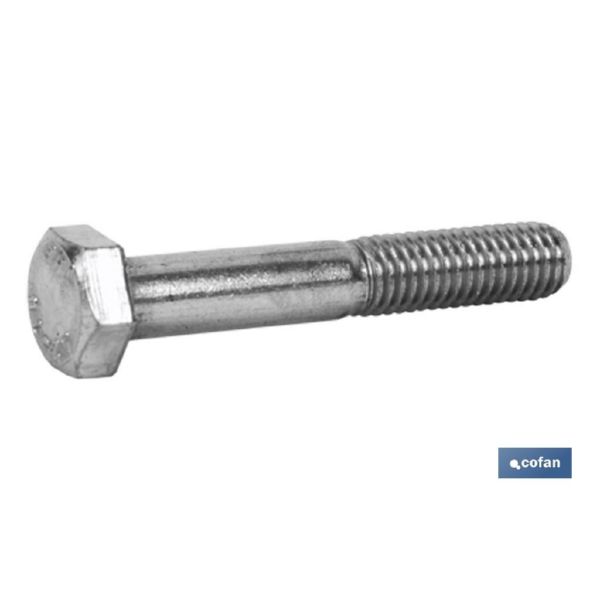 TORNILLO DIN 931 INOX A-2 10X160