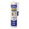 Sellador acrílico siliconado Sintesel. Cartucho 300 ml. Blan