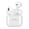 Auriculares bluetooth ABTWS-003 True Wireless blanco