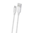 Cable C-USB 3A 1M blanco