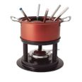 Fondue cobre 6 servicios, 11 piezas